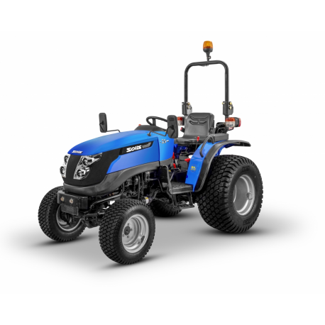 micro-tracteur SOLIS 26 XL avec option roues gazons