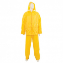 tenue imperméable jaune 2pcs 457006