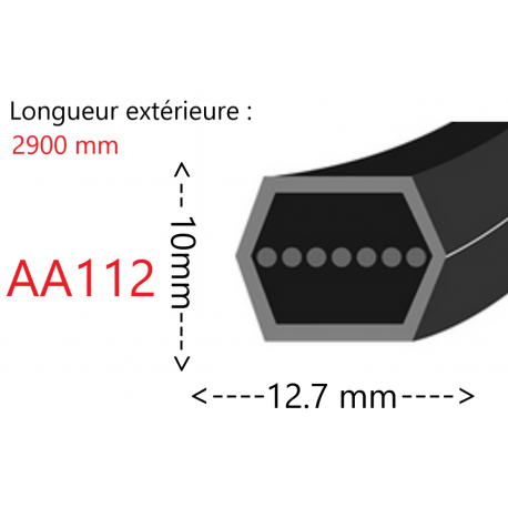 Courroie AA112