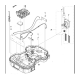 moteur hauteur de coupe 501068301 Automower 320 330x 420 430x 440 450x 520 550