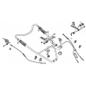câble d'embrayage F501 K5 HONDA